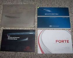 2013 Kia Forte Owner's Manual Set