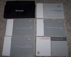 2013 Nissan Frontier Owner's Manual Set