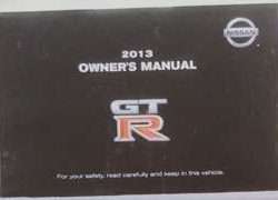 2013 Nissan GT-R Owner's Manual