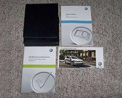 2013 Volkswagen Golf Owner's Manual Set