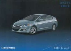 2013 Honda Insight Owner's Manual