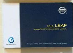 2013 Nissan LEAF Navigation System Owner's Manual