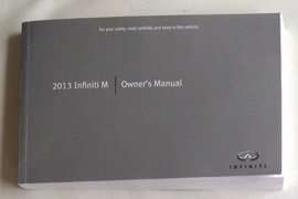 2013 Infiniti M37 M56 Owner's Manual