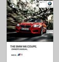 2013 BMW M6 Coupe Owner's Manual