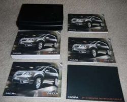 2013 Acura MDX Owner's Manual Set