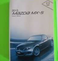 2013 Mazda MX-5 Owner's Manual