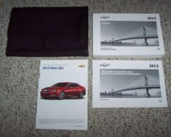2013 Chevrolet Malibu Owner's Manual Set