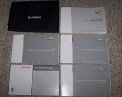 2013 Nissan Maxima Owner's Manual Set