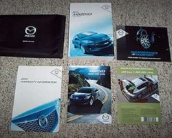 2013 Mazdaspeed3 Owner's Manual Set
