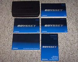 2013 Honda Odyssey Owner's Manual Set