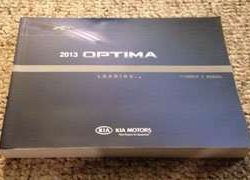 2013 Kia Optima Owner's Manual