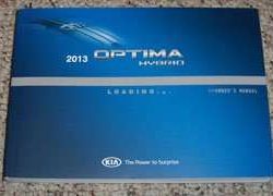 2013 Kia Optima Hybrid Owner's Manual
