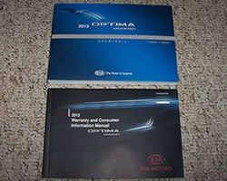 2013 Kia Optima Hybrid Owner's Manual Set
