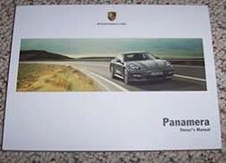 2013 Porsche Panamera Owner's Manual