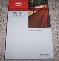 2013 Toyota Prius Owner's Manual