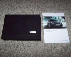 2013 Audi RS5 Coupe Owner's Manual Set