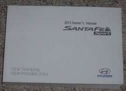 2013 Hyundai Santa Fe Sport Owner's Manual