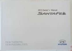 2013 Hyundai Santa Fe Owner's Manual