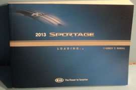 2013 Kia Sportage Owner's Manual