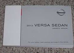 2013 Nissan Versa Sedan Owner's Manual