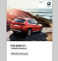 2013 BMW X1 Owner's Manual