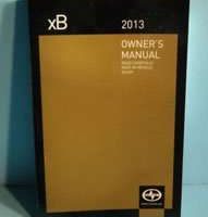 2013 Scion xB Owner's Manual