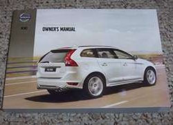 2013 Volvo XC60 Owner's Operator Manual User Guide