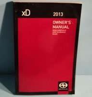 2013 Scion xD Owner's Manual