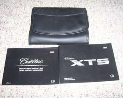 2013 Cadillac XTS Owner Operator User Guide Manual Set
