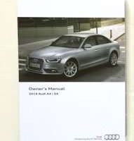 2014 Audi A4, S4 & Allroad Owner's Manual