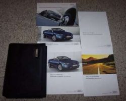 2014 Audi A5 Cabriolet & S5 Cabriolet Owner Operator User Guide Manual Set