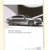 2014 Audi A7 Sportback & S7 Sportback Owner's Manual