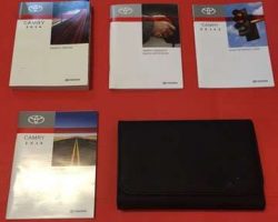 2014 Toyota Camry Owner Operator User Guide Manual Set