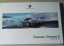 2014 Porsche Cayman & Cayman S Owner's Manual
