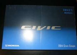 2014 Honda Civic Coupe Owner's Manual