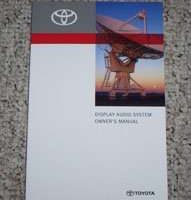 2014 Toyota Corolla Display Audio System Owner's Manual