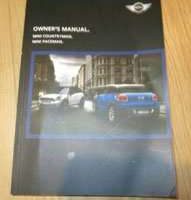 2014 Mini Countryman & Paceman Owner's Manual