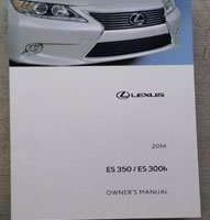 2014 Lexus ES300h & ES350 Owner's Manual