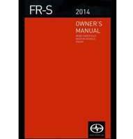 2014 Scion FR-S Owner's Manual