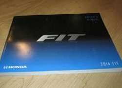 2014 Honda Fit Owner's Manual