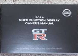 2014 Gt R Multi Function Display