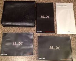 2014 Acura ILX Owner's Manual Set