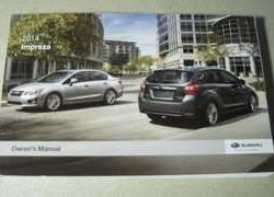 2014 Subaru Impreza Owner's Manual