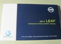 2014 Nissan LEAF Navigation System Owner's Manual