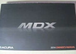 2014 Acura MDX Owner's Manual
