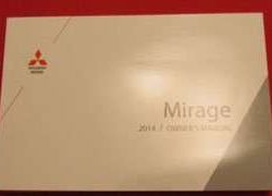 2014 Mitsubishi Mirage Owner's Manual