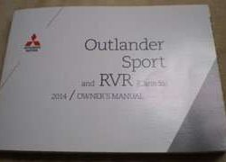 2014 Mitsubishi Outlander Sport Owner's Manual