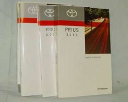 2014 Toyota Prius Owner's Manual Set