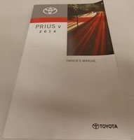 2014 Toyota Prius V Owner's Manual