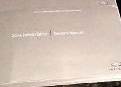 2014 Infiniti QX50 Owner's Manual